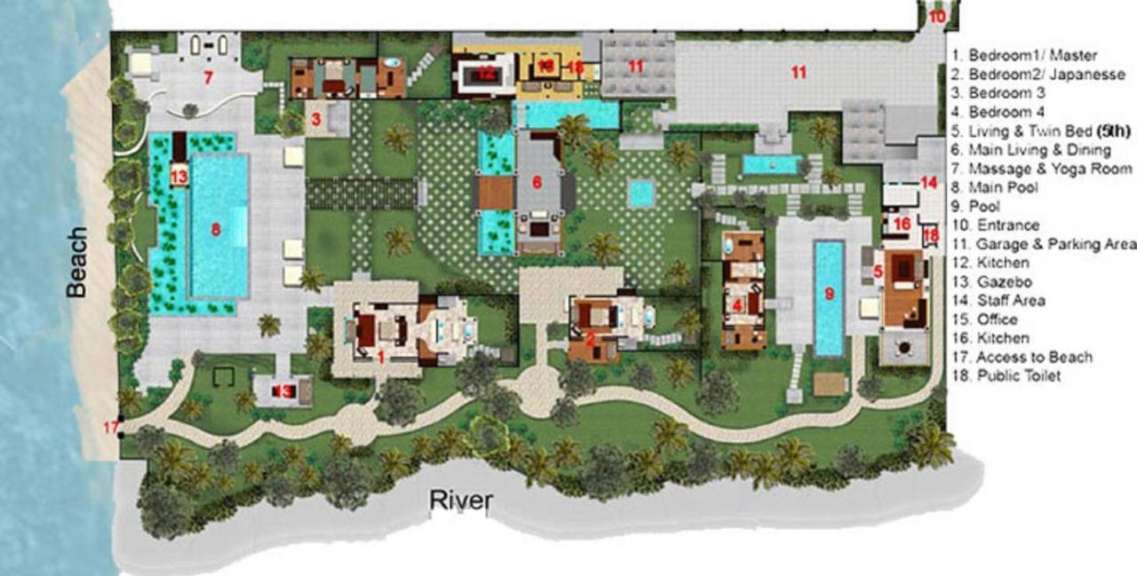Villa Teresa Canggu Eksteriør billede